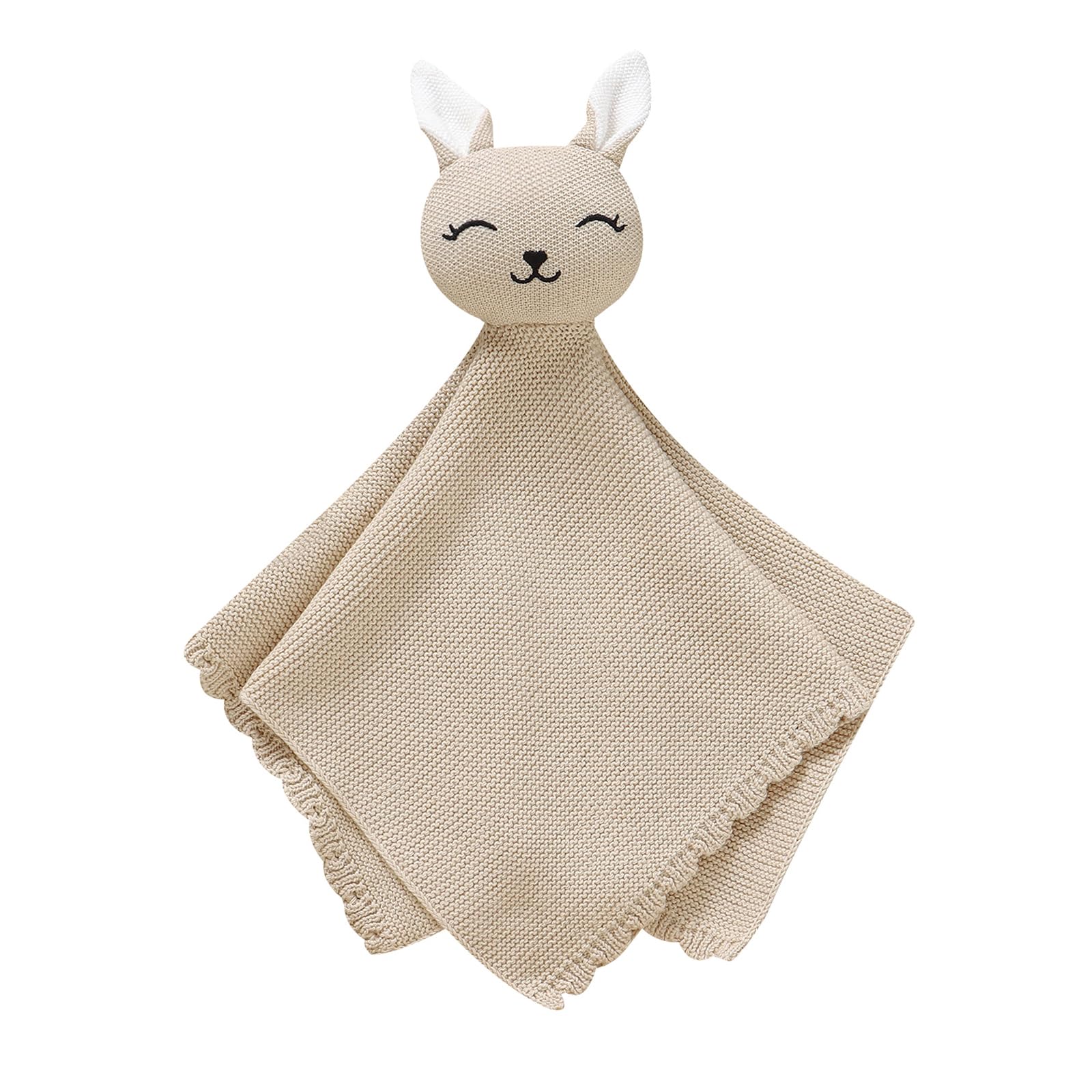 Amazon.com: LAWKUL Bunny Lovey Baby Blanket Soft Cuddly Security